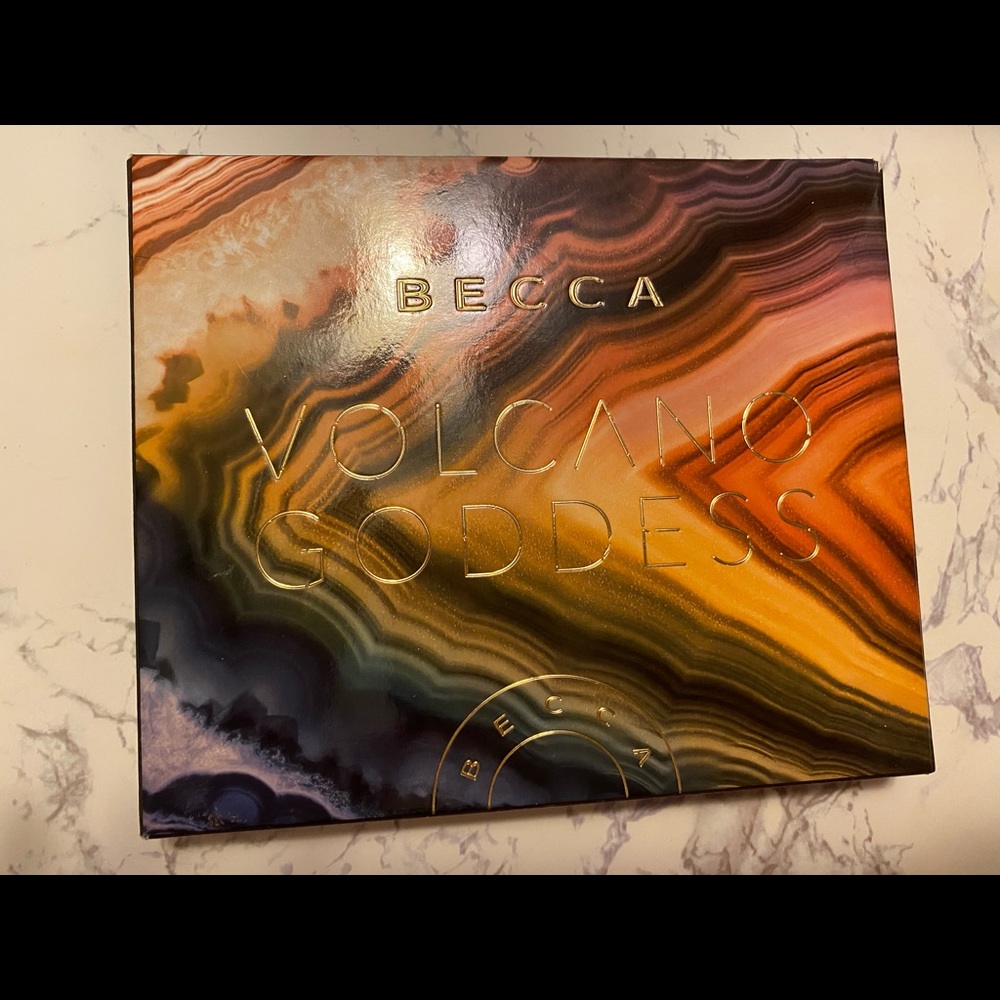 Becca volcano goddess eyeshadow palette